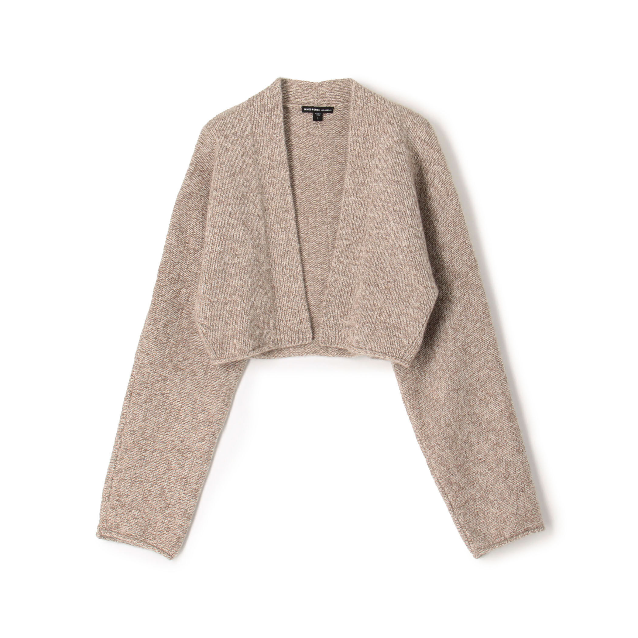 リサイクルカシミヤ クロップド丈カーディガン WRBC2623