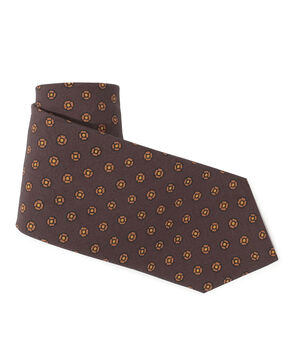 Bleck シルクプリント 小紋柄ネクタイ