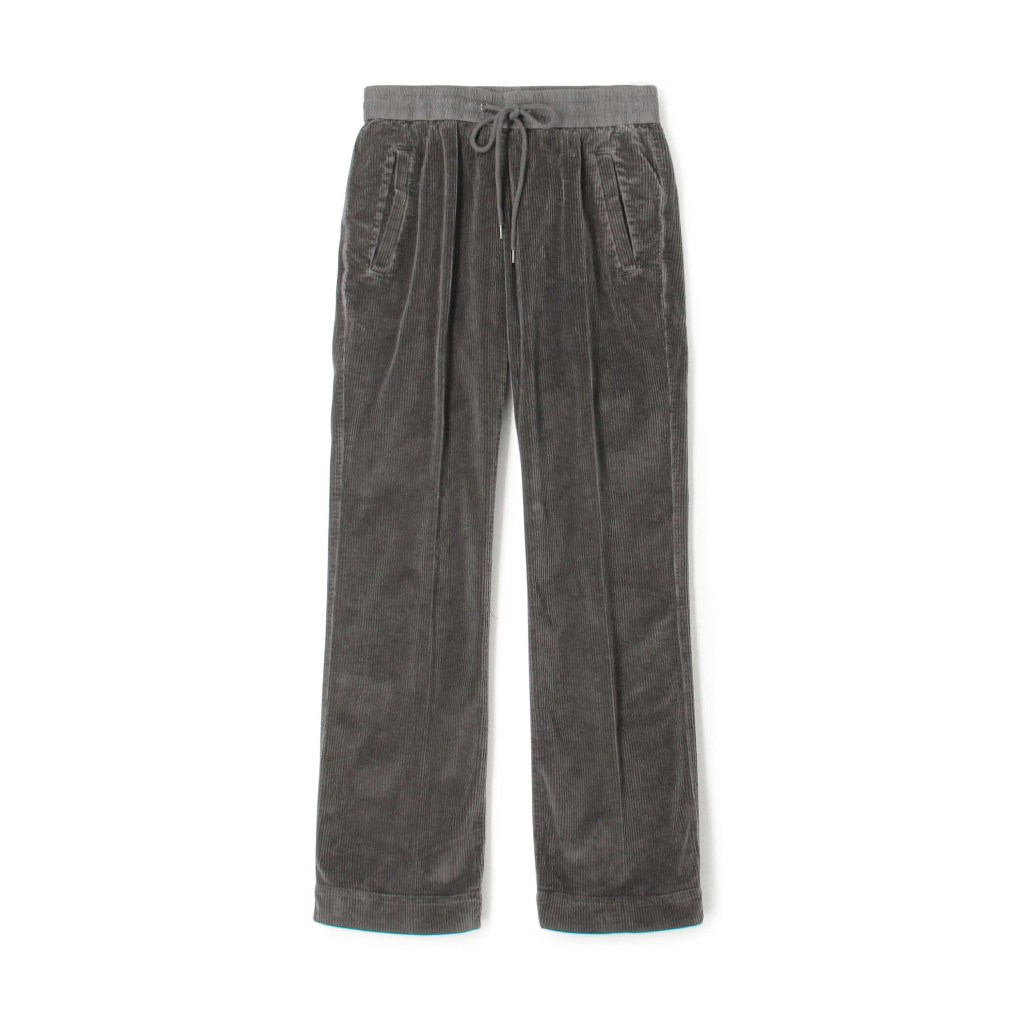 コットンコーデュロイ ドローストリングワイドパンツ WWWA1968