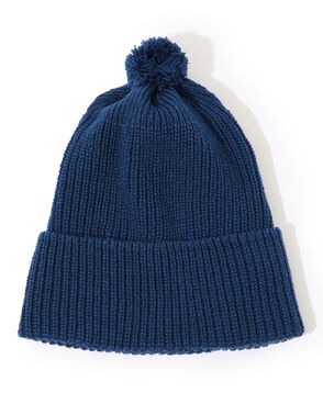 HIGHLAND2000 HC BOB CAP WITH POMPOM カシミヤニットキャップ