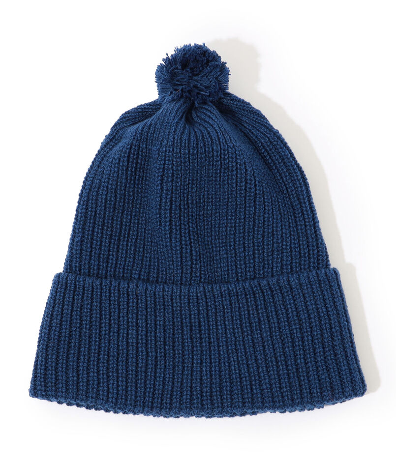 HIGHLAND2000 HC BOB CAP WITH POMPOM カシミヤニットキャップ