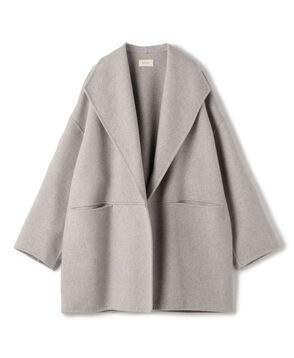 【一部WEB限定】ダブルフェイスメルトンビーバー ショートコート