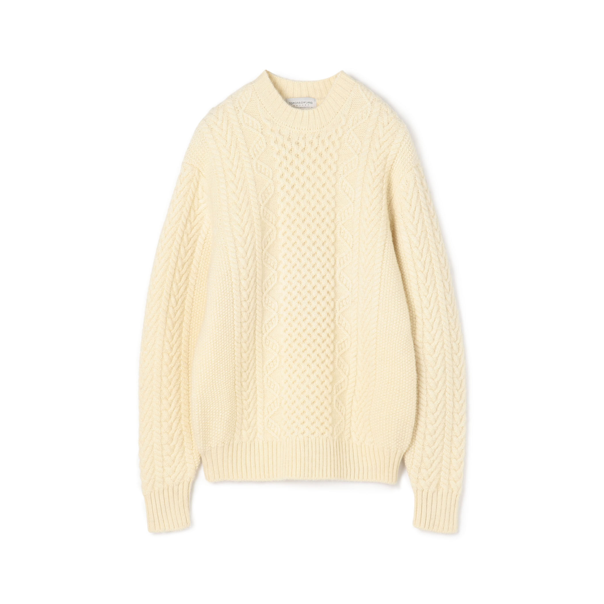 TOMORROWLAND tricot ウール ケーブルニット｜トゥモローランド 公式通販