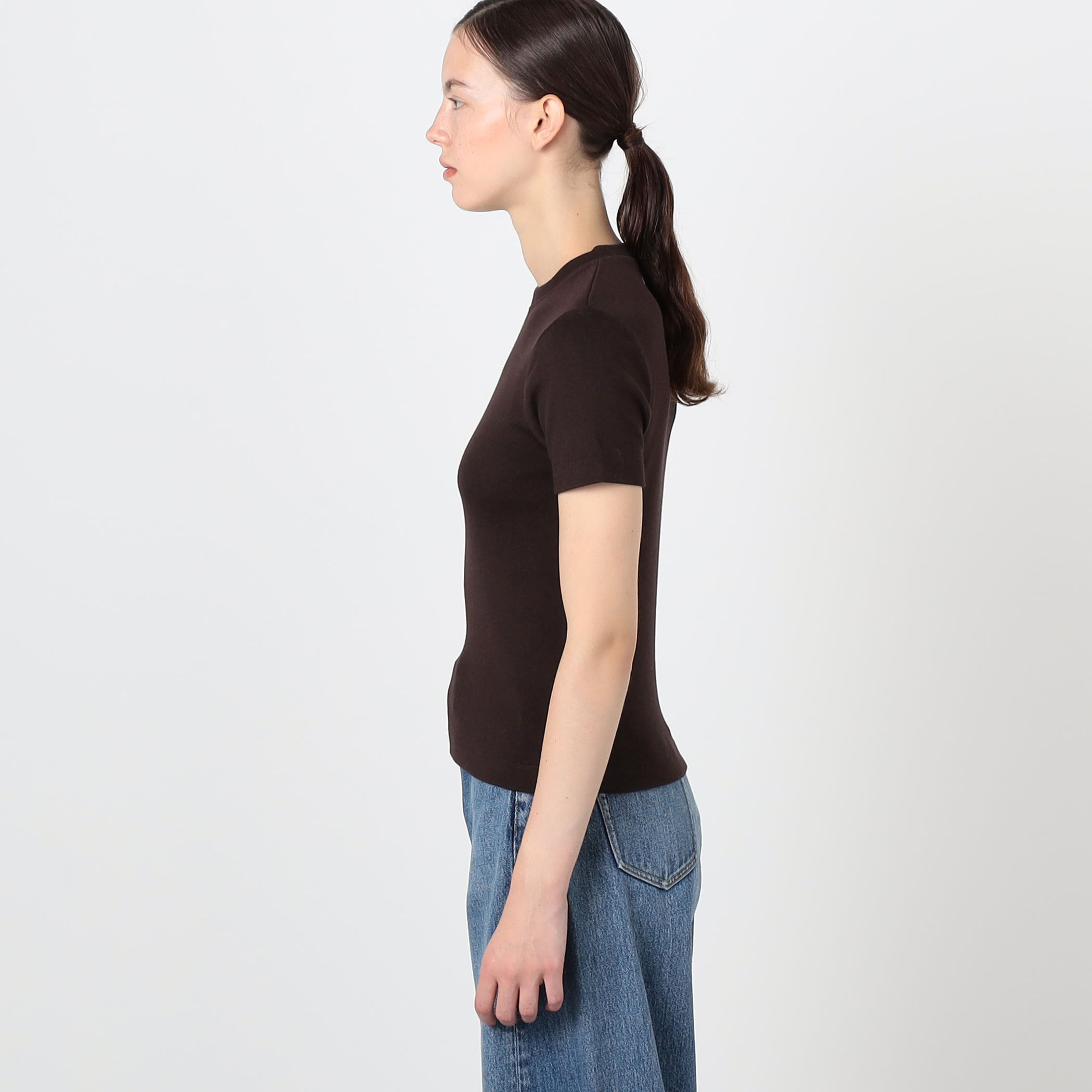 コットンモダールフライス Tシャツ｜トゥモローランド 公式サイト