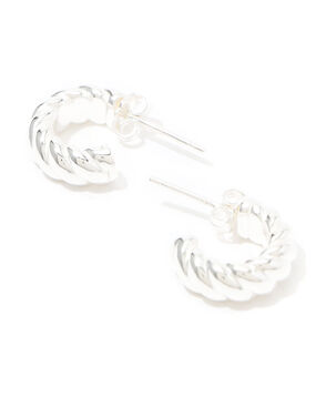 Nina&Jules Small Twisted フープピアス
