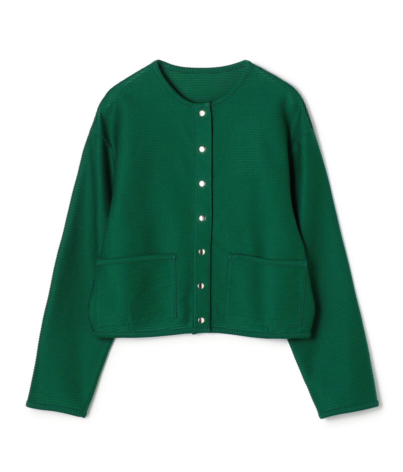 ドライボーダージャージー ショートカーディガン