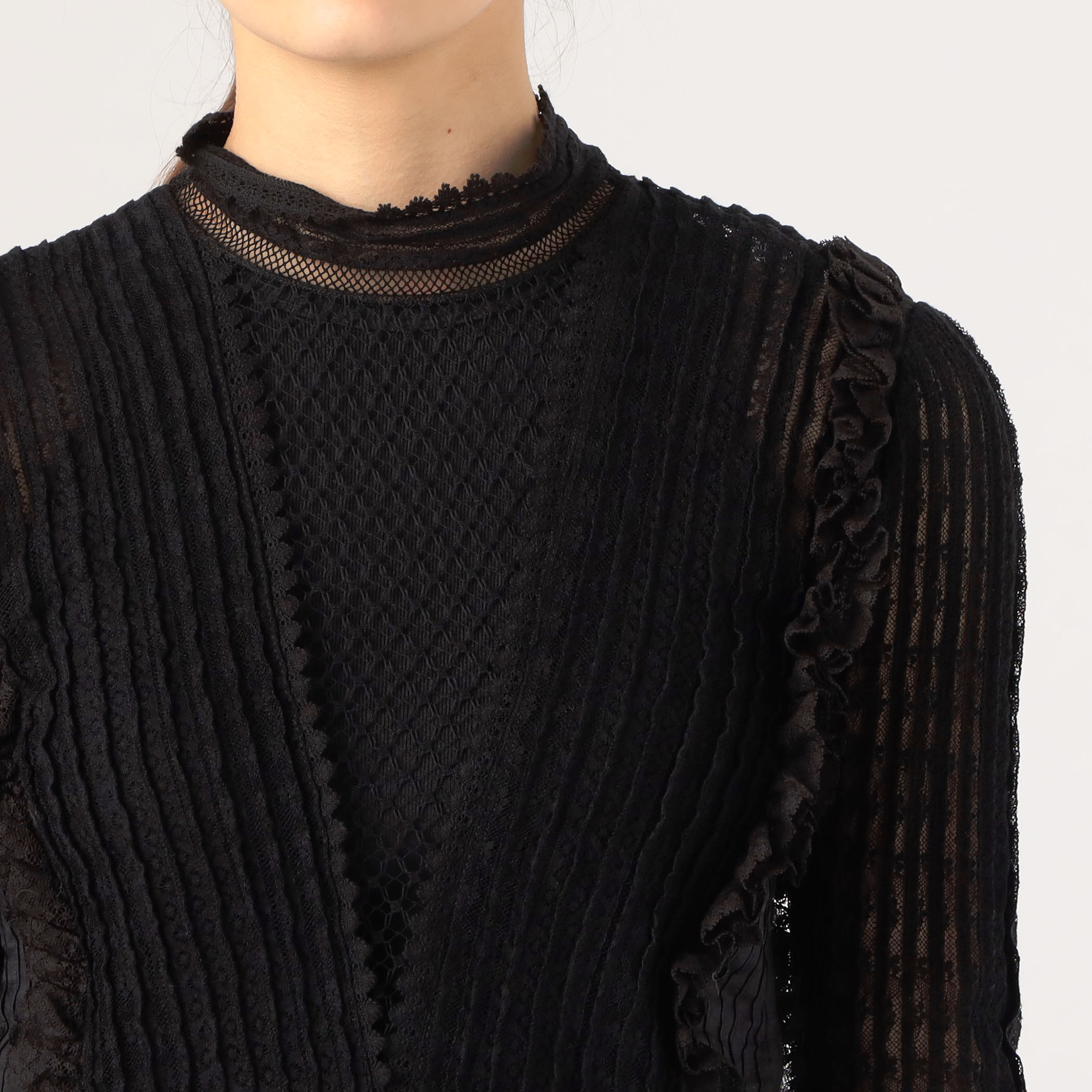 ショート丈レースブラウス｜ISABEL MARANT ETOILE｜MOGGIE CO-OP – Moggie co-op Online