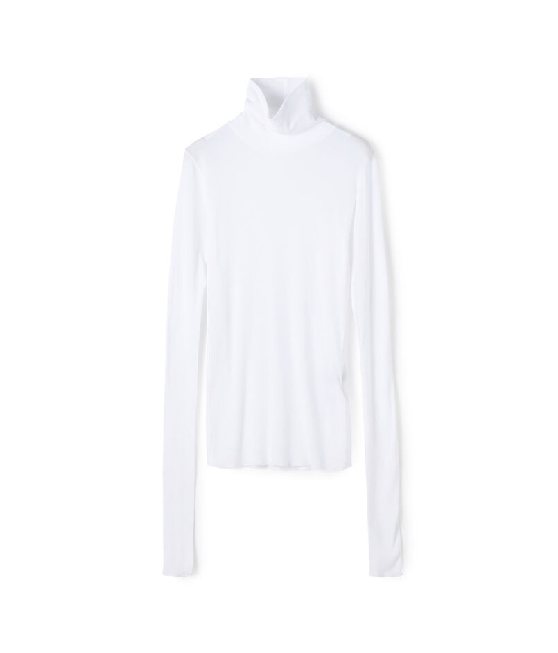 ●コットンフライスハイネックプルオーバー