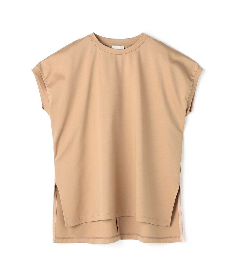スーピマモクロディ フレンチチュニックTシャツ