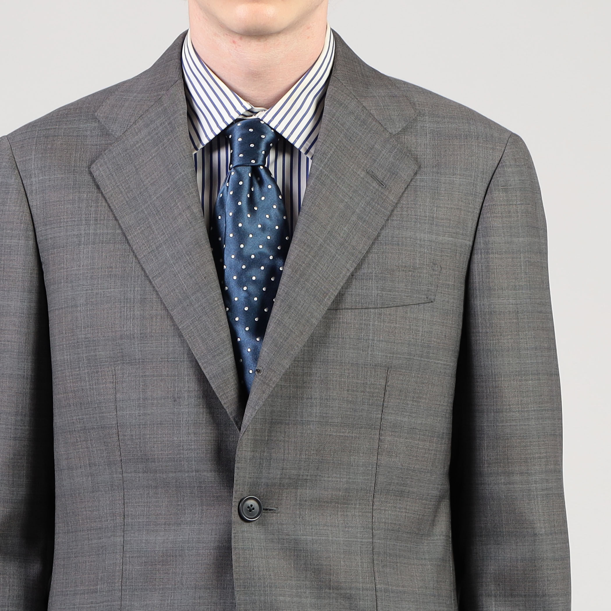 Super170'sウール 段返り3Bスーツ ERMENEGILDO ZEGNA 15MILMIL15 MADE IN JAPAN｜トゥモローランド  公式通販