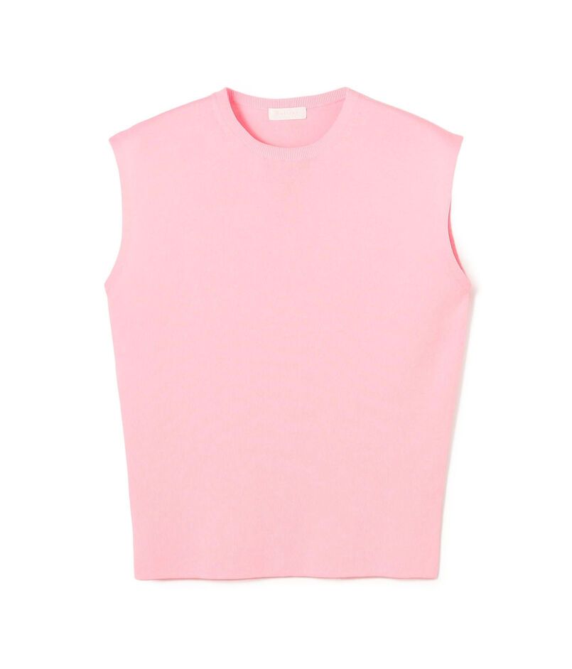 ハイゲージコットン ノースリーブプルオーバー