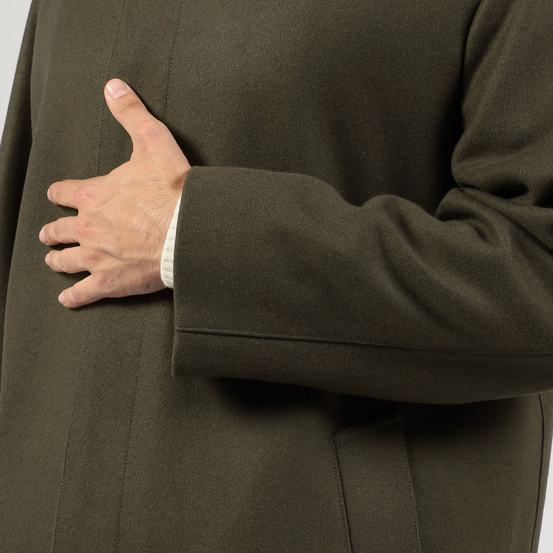 MACKINTOSH マッキントッシュダンケルド　ウールステンカラーコート c-2510-61095409504_57.jpg