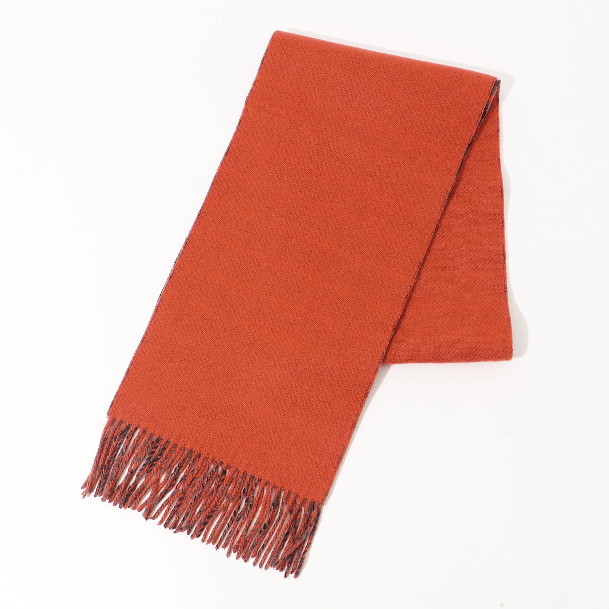 □TOMORROWLAND カシミヤダブルフェイス チェック マフラー