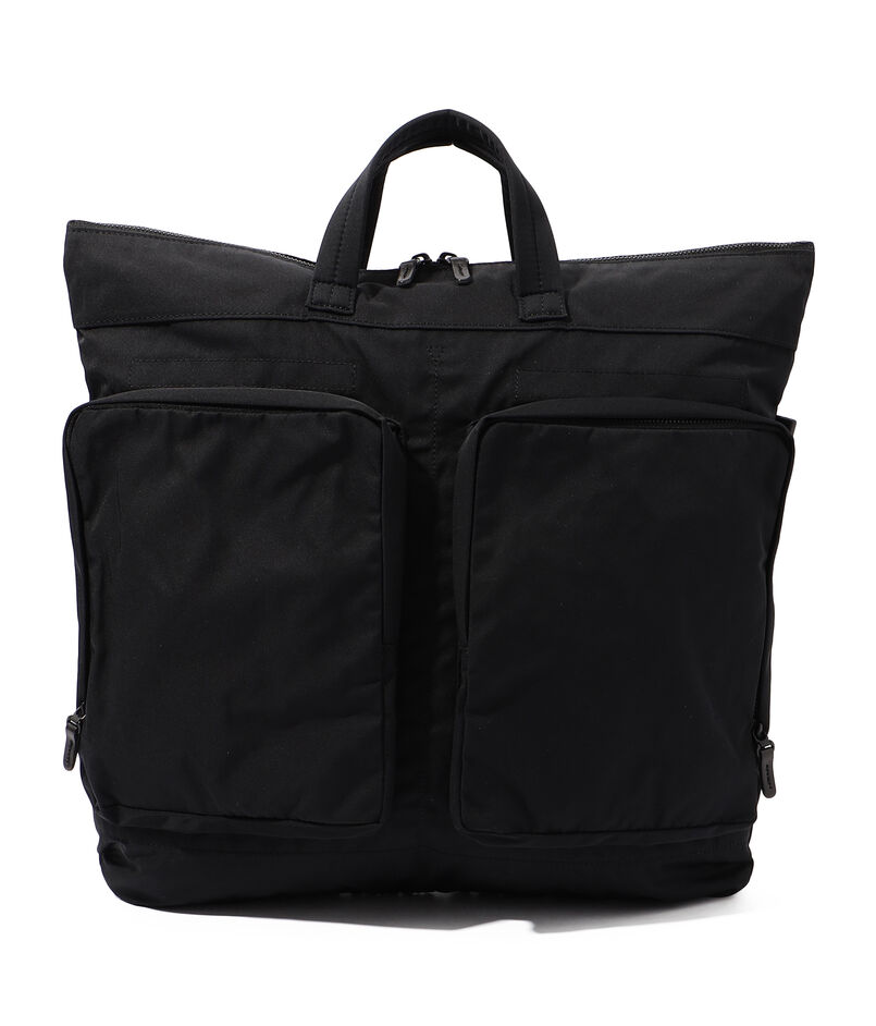AMIACALVA Gabardine helmetbag ポリエステルギャバジン ヘルメットバッグ