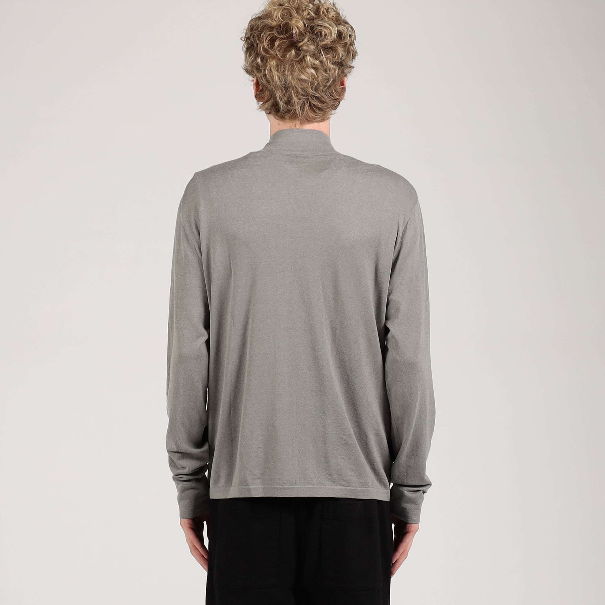 リネンブレンド ジップアップカーディガン MYLP2128｜トゥモローランド