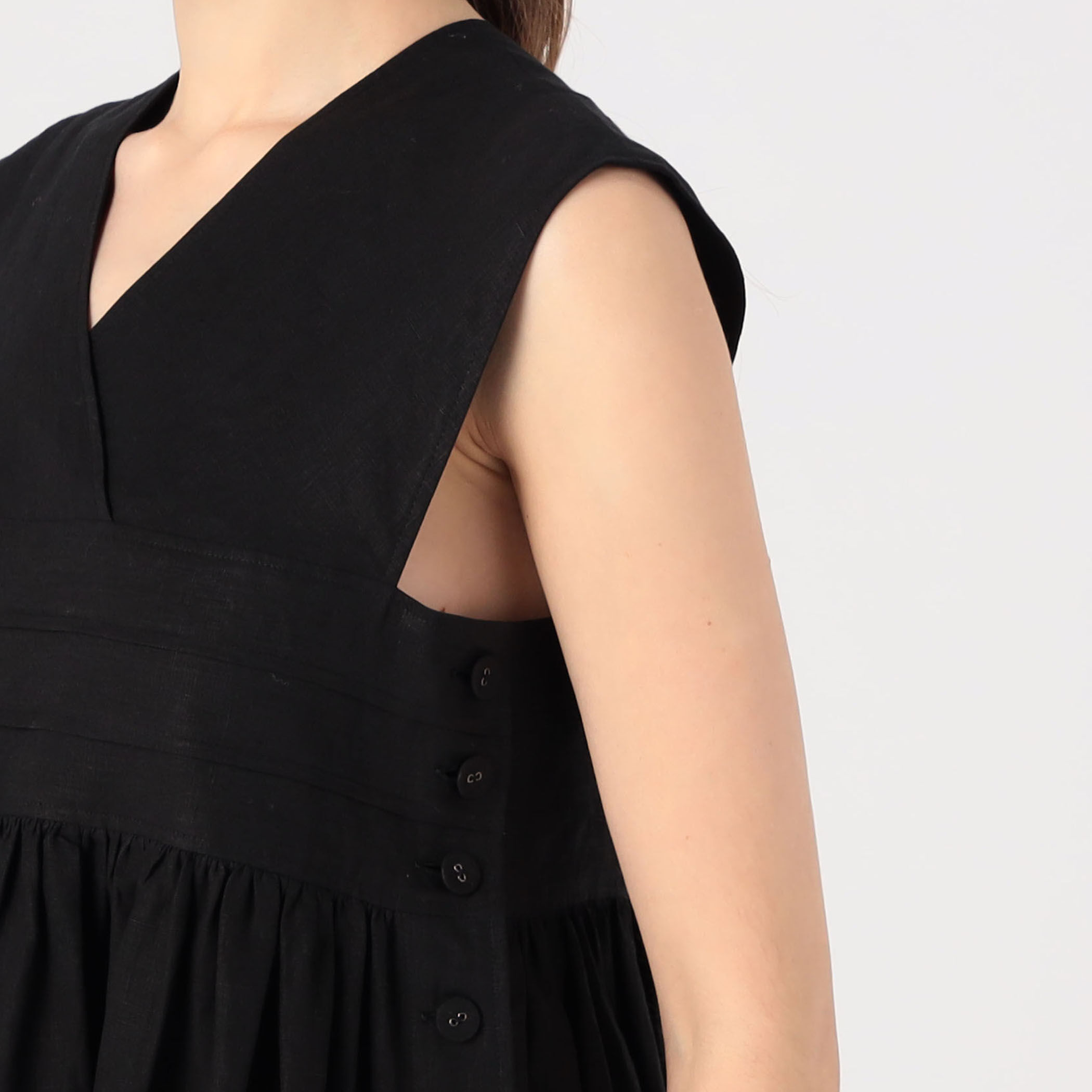 HYKE LINEN MAXI DRESS｜トゥモローランド 公式通販