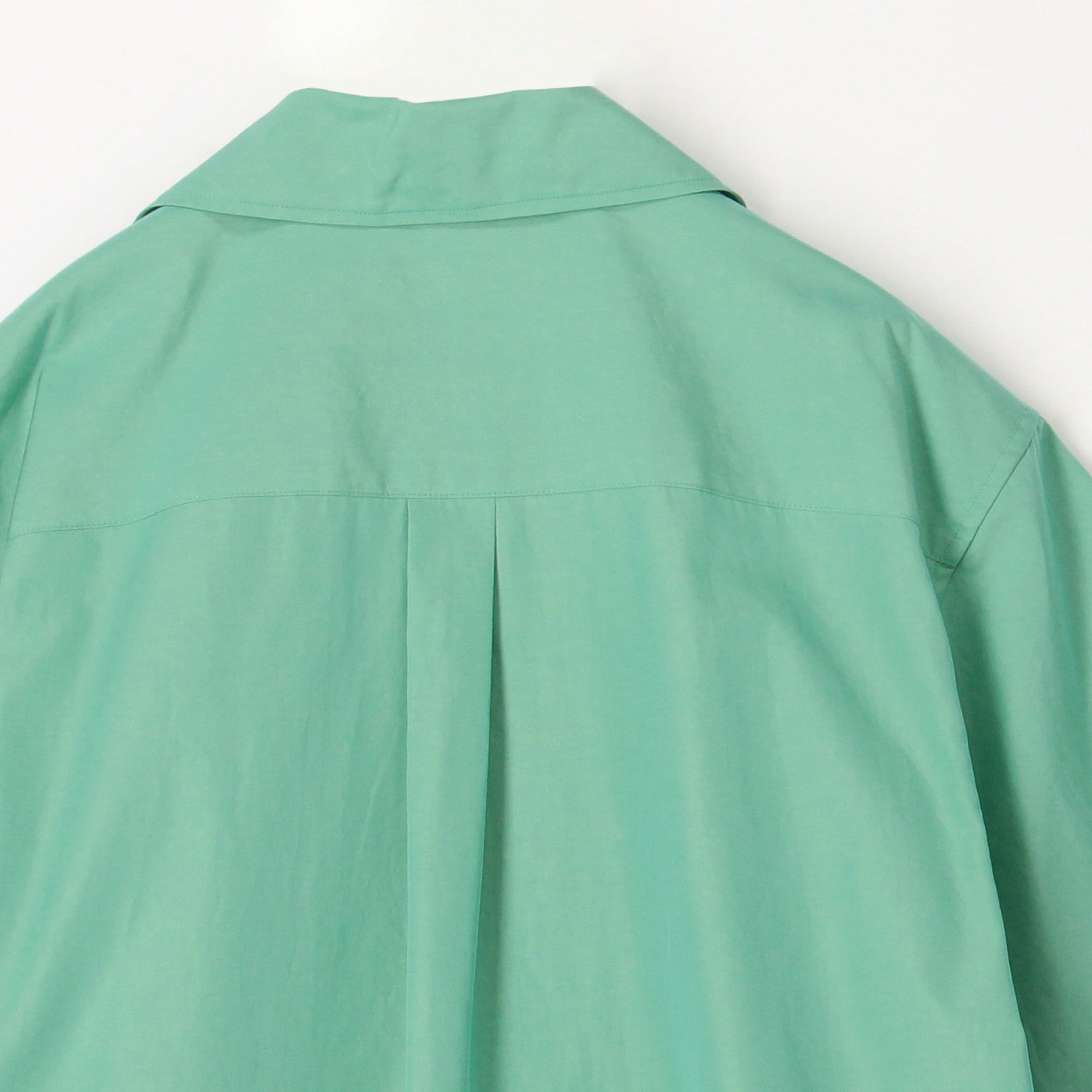 CABaN シャトルポプリン 2-wayオープンカラーシャツ