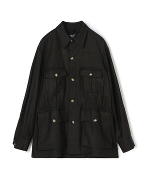 【WEB先行予約・別注】Willis&Geiger ウール シャツブルゾン DORMEUIL