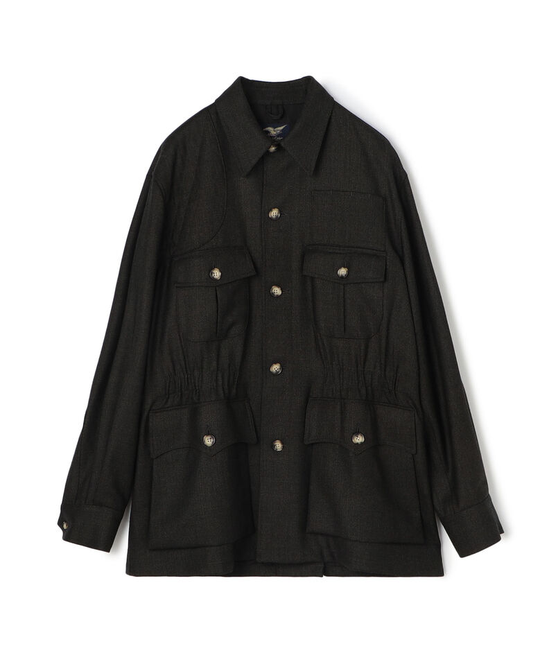 【WEB先行予約・別注】Willis&Geiger ウール シャツブルゾン DORMEUIL