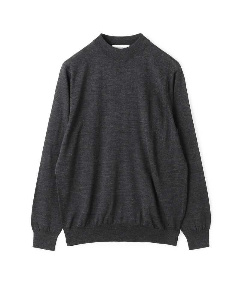 ■TOMORROWLAND tricot スーパーファインメリノウール モックネックプルオーバー
