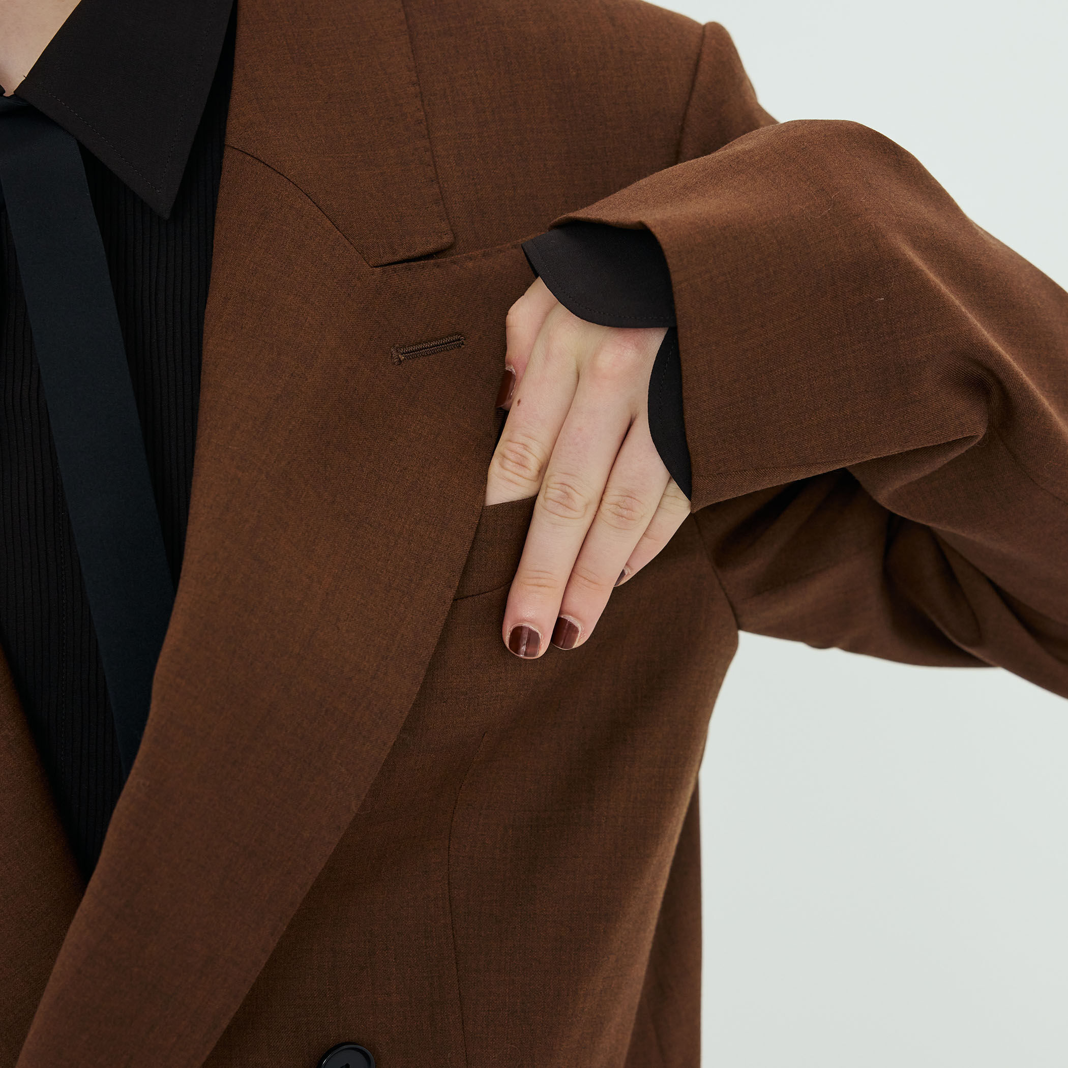 ピュアウールツイル ダブルブレストジャケット｜トゥモローランド 公式通販