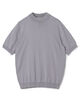 TOMORROWLAND tricot シルクコットン モックネックプルオーバーニット SESIA
