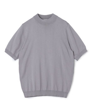 TOMORROWLAND tricot シルクコットン モックネックプルオーバーニット SESIA