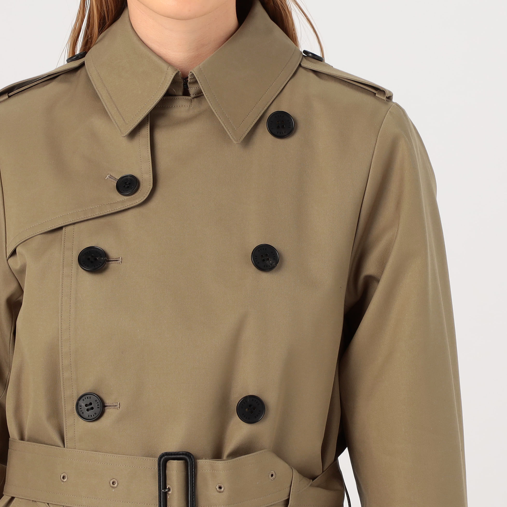 HYKE TRENCH REGULAR FIT｜トゥモローランド 公式通販