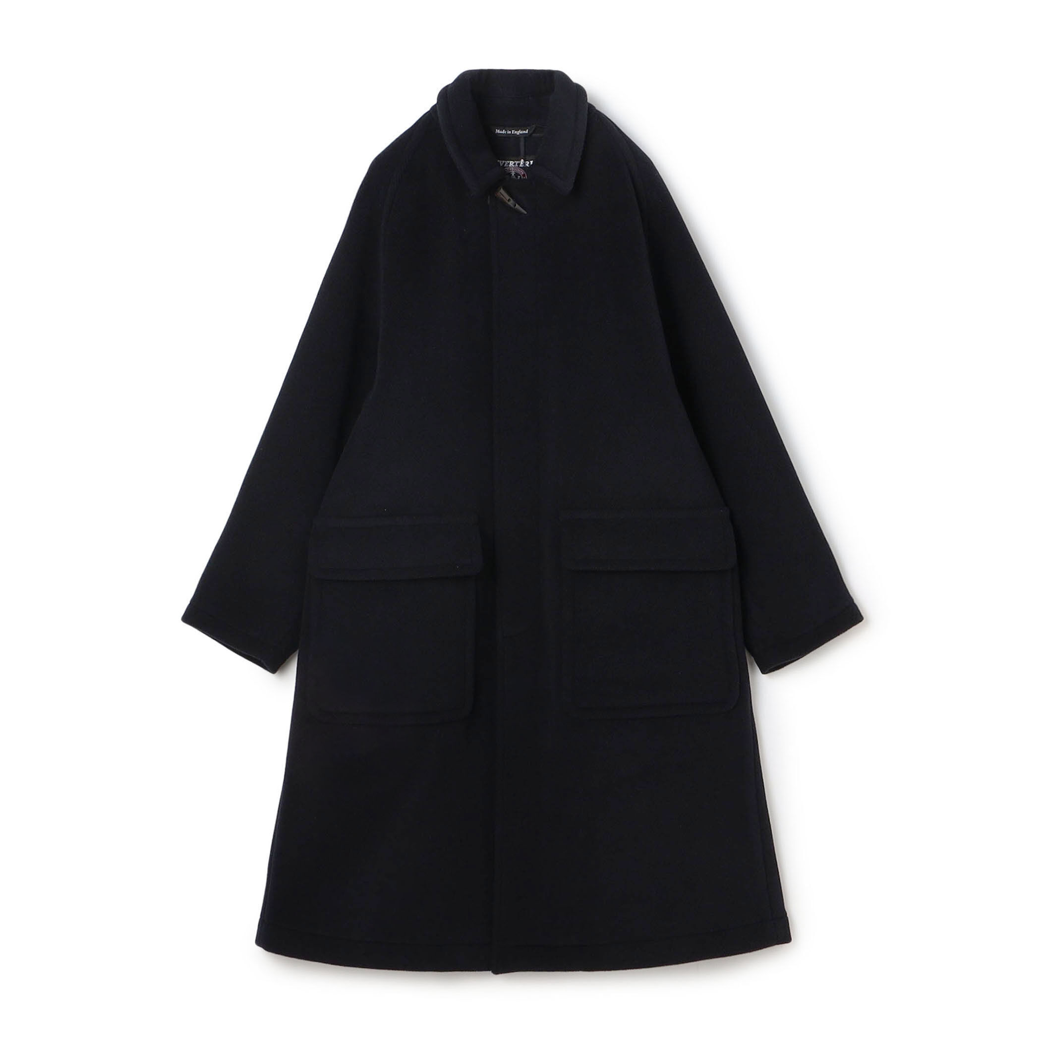 INVERTERE インバーティア ダッフルコート ブルー38 INVERTERE