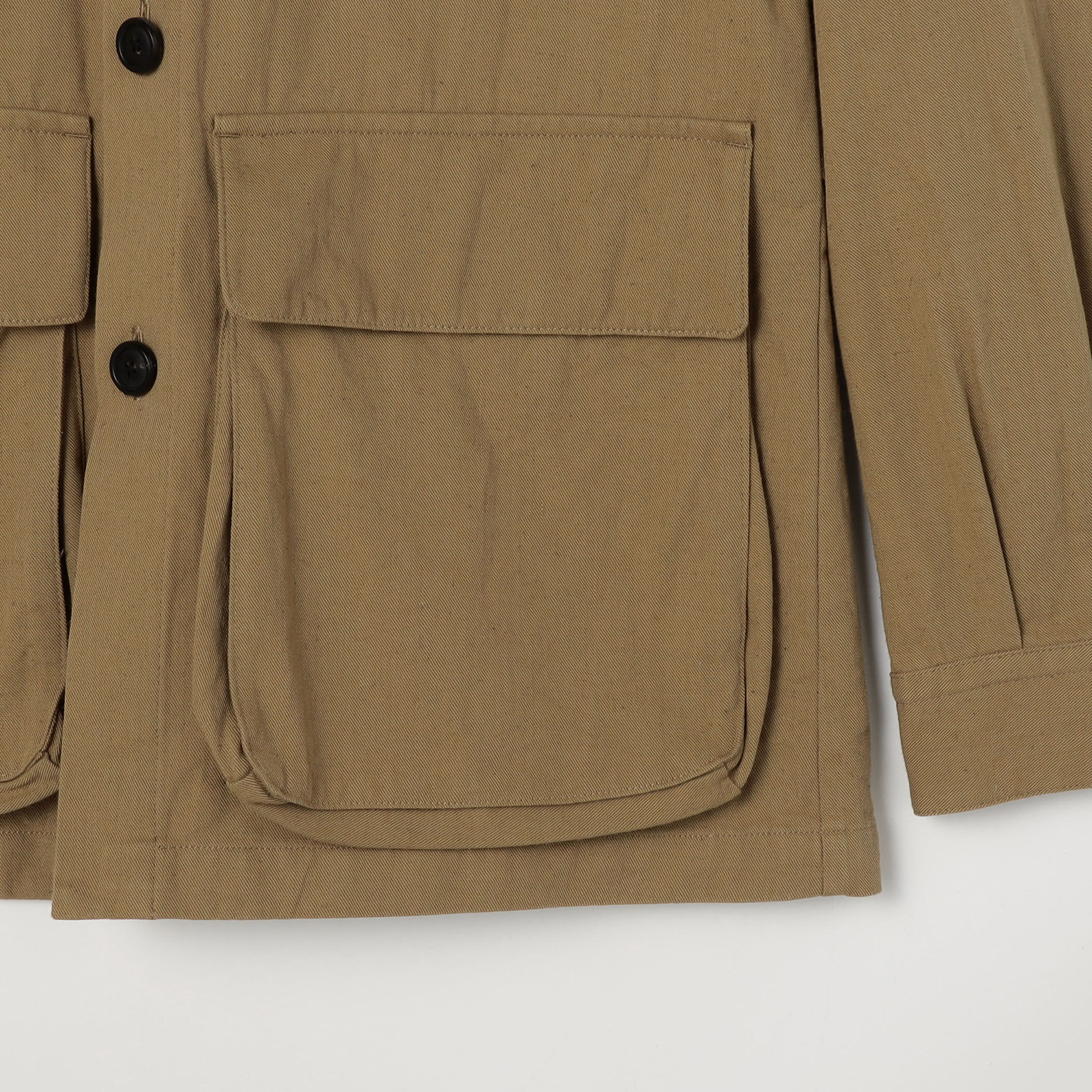 コットンヘンプチノ サファリジャケット｜トゥモローランド 公式通販