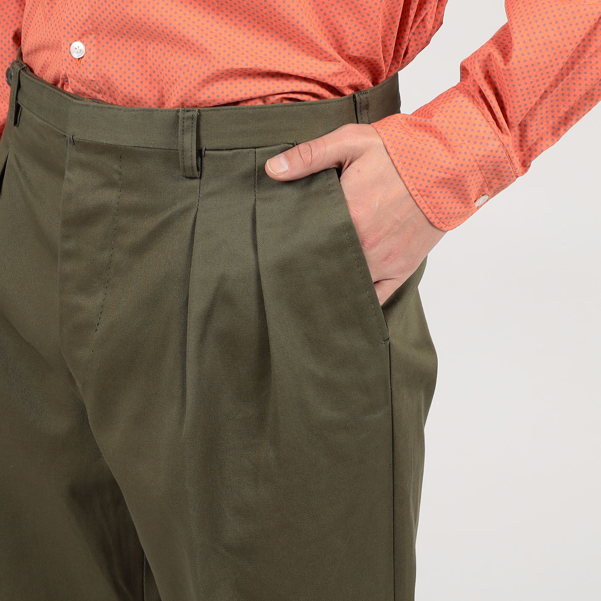 TOMORROWLAND PILGRIM コットンツイル チノパンツ｜トゥモローランド