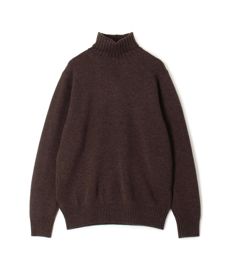 ■TOMORROWLAND TRICOT スーパーファインラムウール タートルネックニット