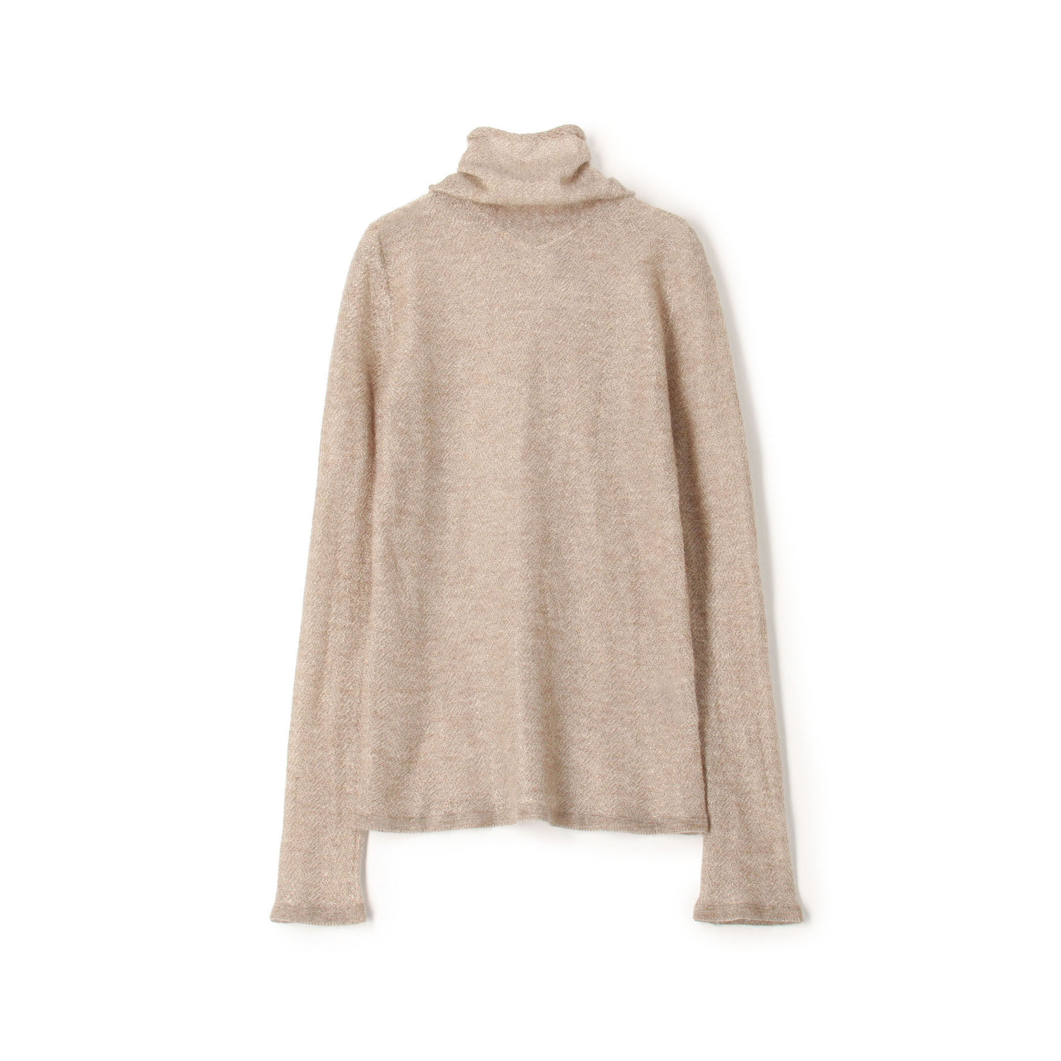 BACCA - 2023AW トゥモローランド TOMORROWLAND バッカ BACCA モヘヤラメラッピングニットブラウス M/ベージュ トップス セーター【2400014229554】 2023AW トゥモローランド TOMORROWLAND バッカ BACCA モヘヤラメ