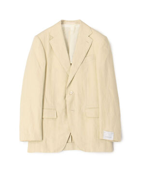 【別注】CARUSO×The CLASIK リネン シングルブレステッド2Bジャケット