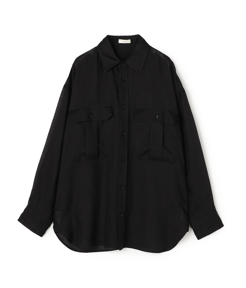 エアリーラミー レギュラーカラーシャツ