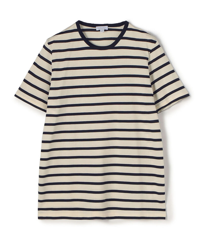 SUNSPELコットン クルーネックTシャツ