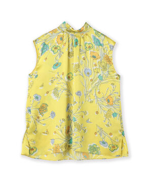 【別注】manipuri for Ballsey Collage Bloom バックボウタイブラウス