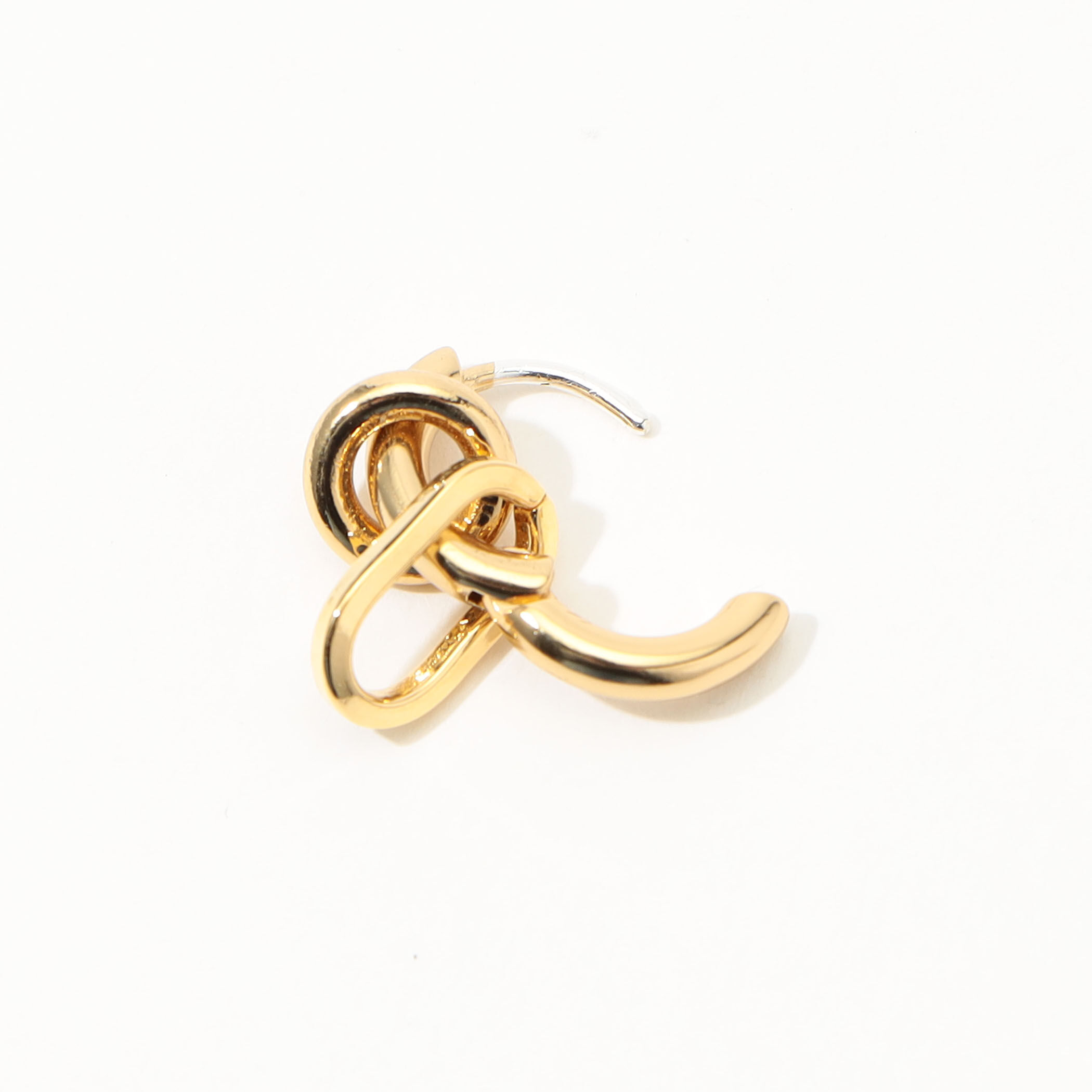 【関税込み】Laura Lombardi シルバー＆ゴールド Fara ピアス LAURA LOMBARDI(ローラ ロンバルディ)｜Two Tone Fara ピアス