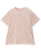 inner piece ベロアジャージーTシャツ