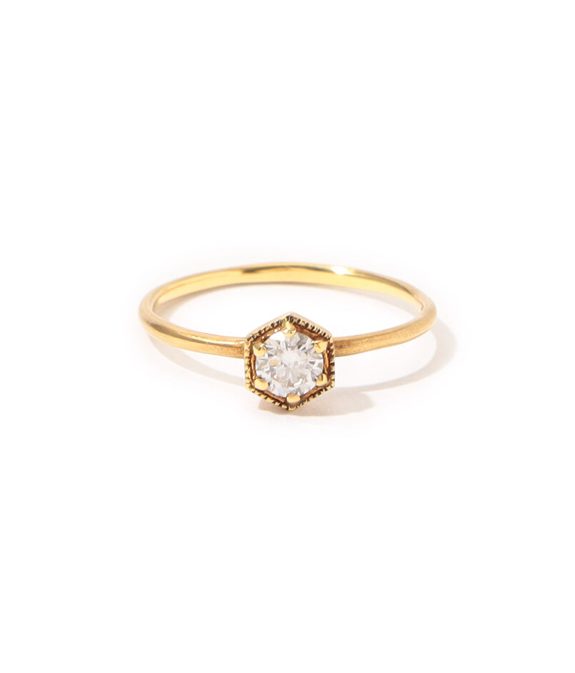 SATOMI KAWAKITA Hexagon R2204W リング
