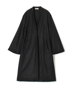 ニットコンビネーション ロングコート
