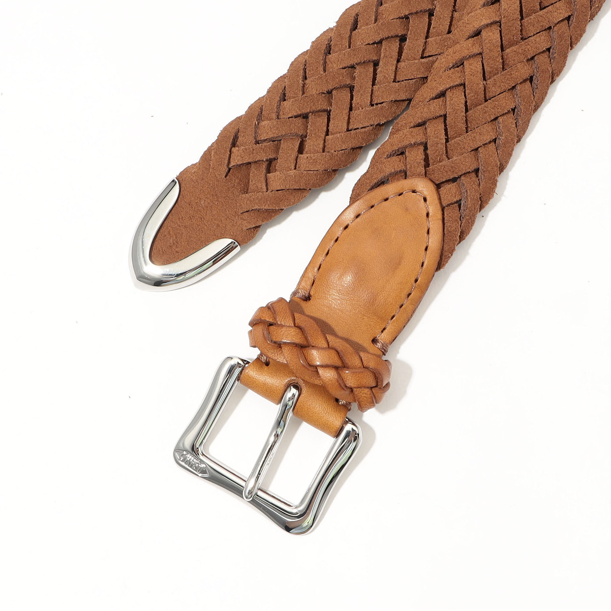 J&M DAVIDSON ENVELOPE BUCKLE TIP END 25MM LEATHER レザーメッシュ