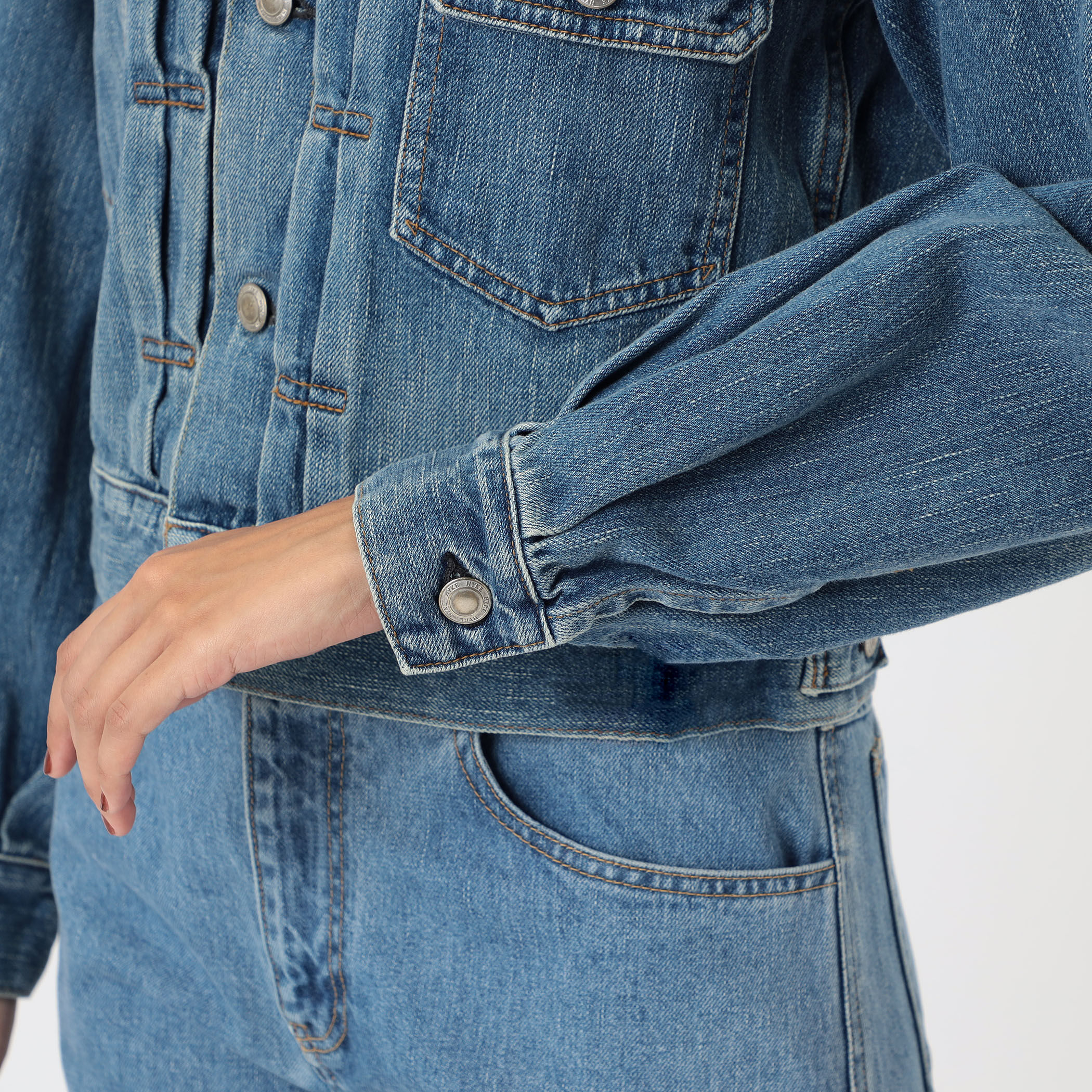 HYKE BALLOON SLV DENIM JK TYPE2｜トゥモローランド 公式サイト