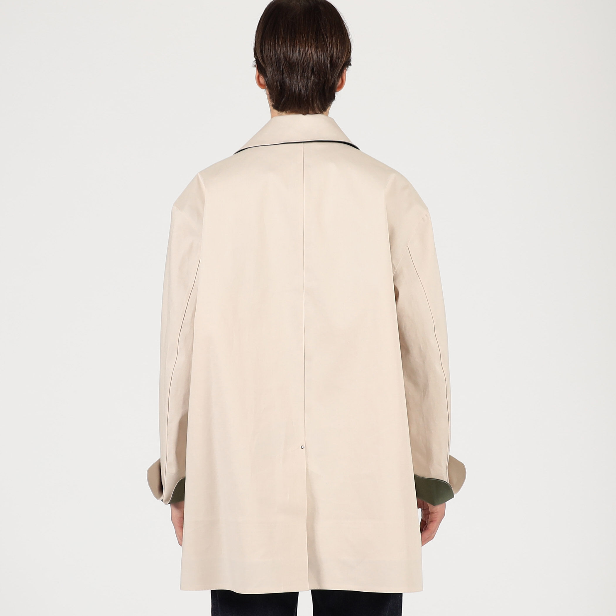 MACKINTOSH CANONBIE ダブルブレステッド ハーフコート