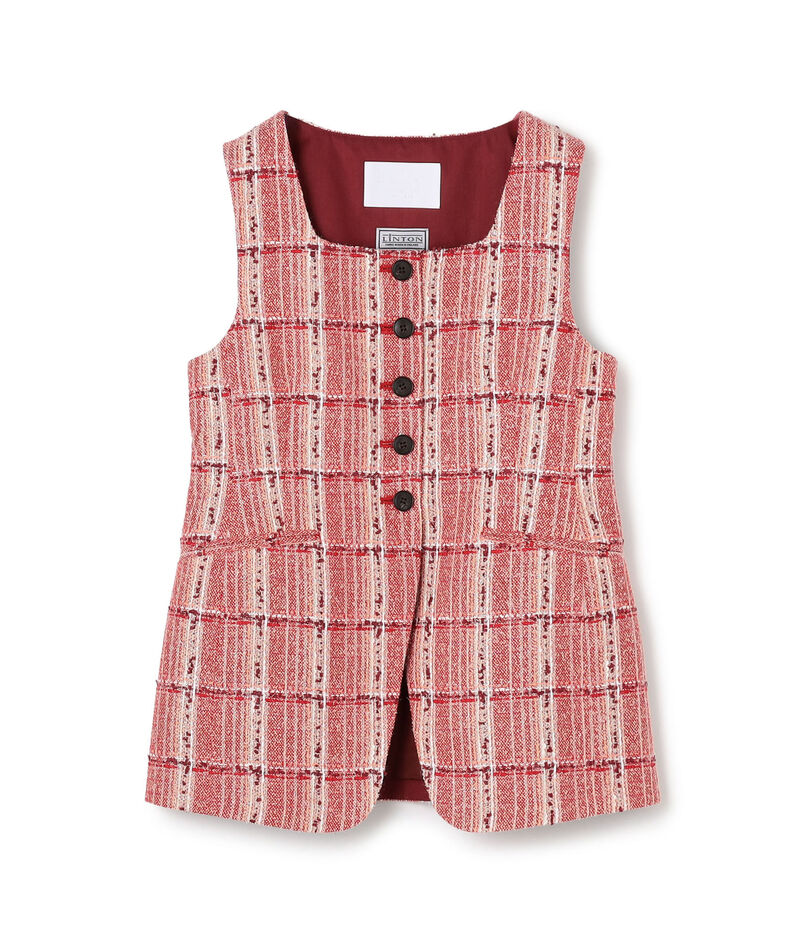 Cherry Pie スクエアネックジレ