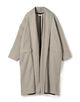 カシミヤリネン ショールカラーコート