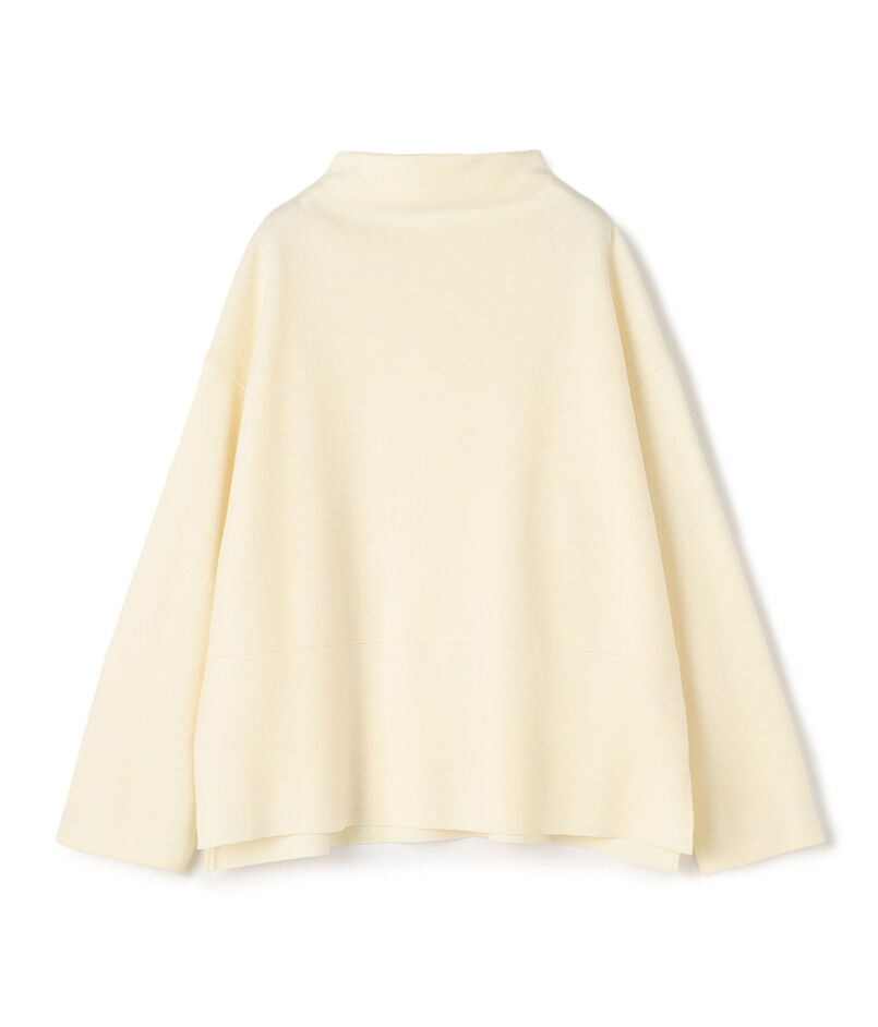 ウールミルドスムース ビルドネックプルオーバー