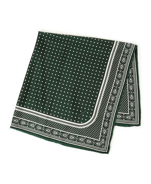 TOMORROWLAND シルクバンダナ柄スカーフ