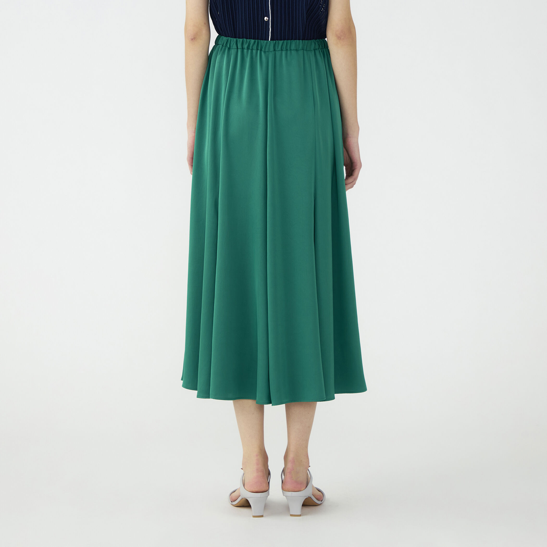 【マーメイド・リクエスト同時購入特割特価(1/2)青＋緑、各360ｇ】 WEB先行予約】ライトウェイトサテン マーメイドスカート