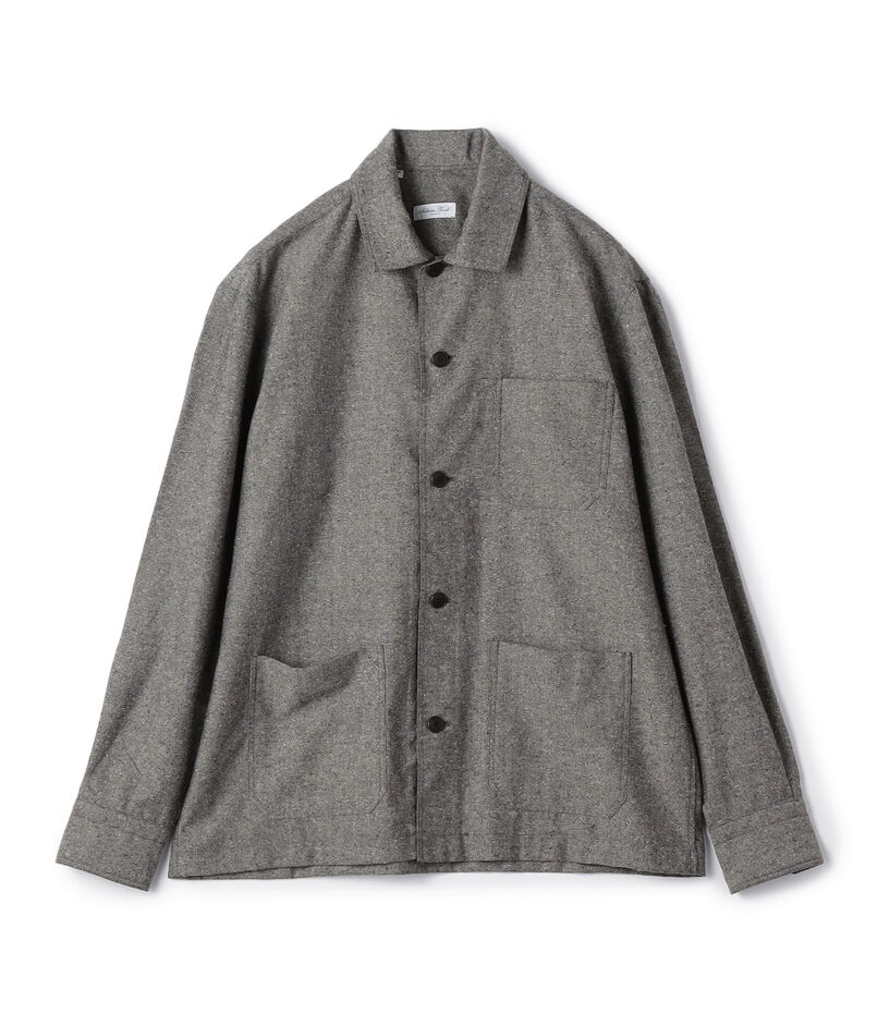 Salvatore Piccolo シルクコットン シャツブルゾン